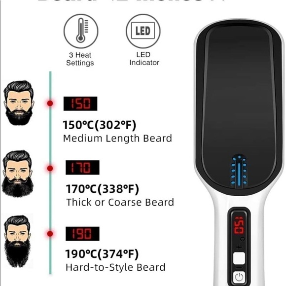 *🔥host PICK🔥* NEW Beard Straightener/Multifunctional Hair styler - Picture 6 of 16